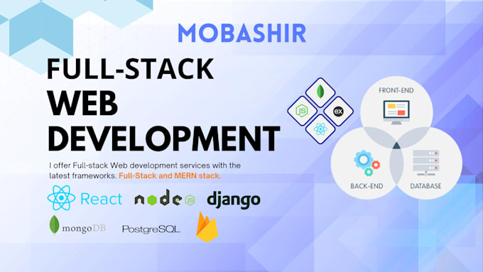 develop or redesign a custom full stack website