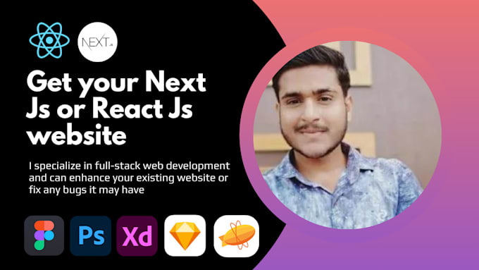 create or fix your react, next js, express, sanity, mongodb website