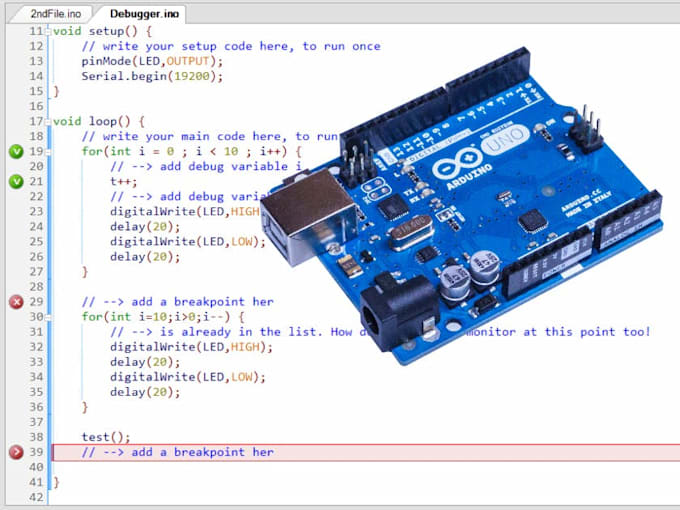 Code simple arduino programs by Burmyy | Fiverr