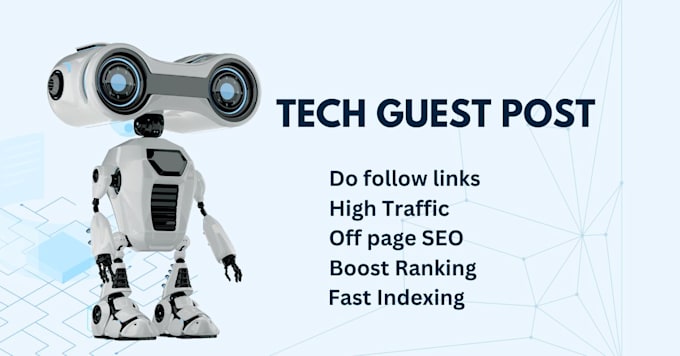 do tech guest post with authority backlinks