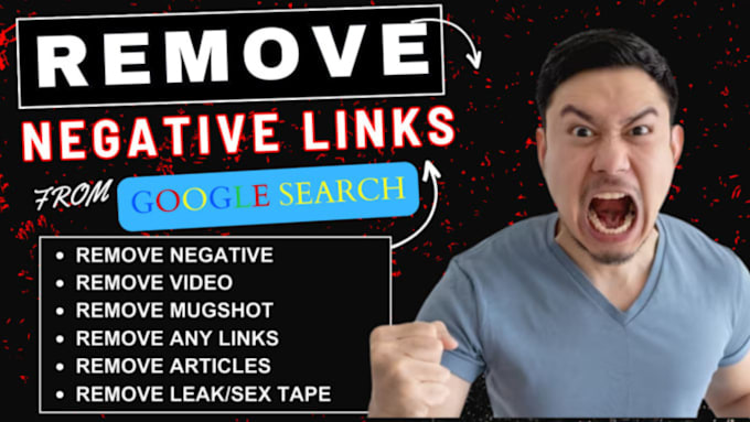 remove negative link online and be your reputation manager
