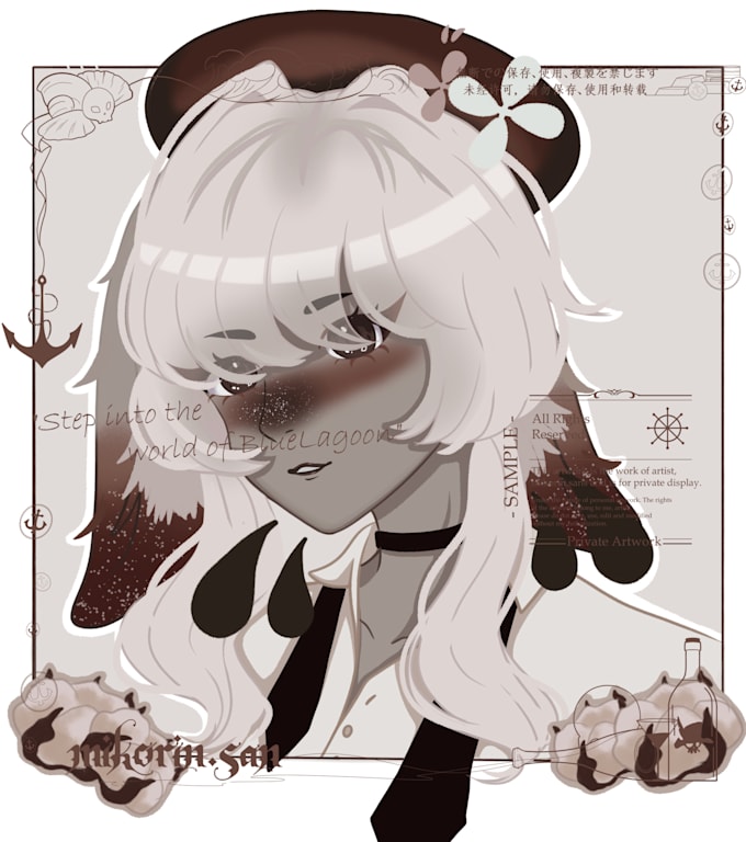 surprise me commission head shot