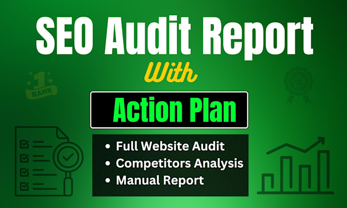 do a professional SEO audit and create an action plan