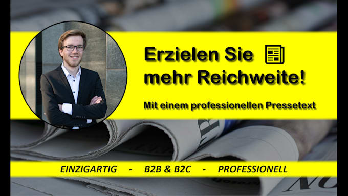 write a compelling german journalist press release