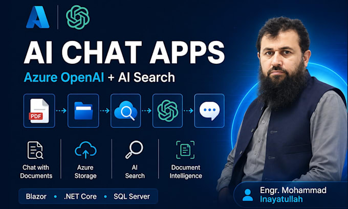 develop intelligent ai apps, chatbots, and document QA systems with azure openai
