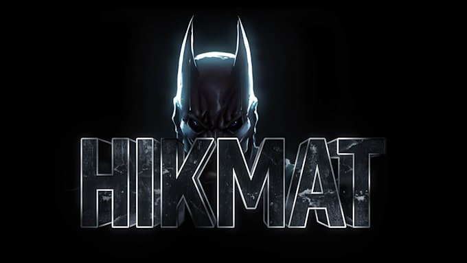 create cinematic title animation for your movie