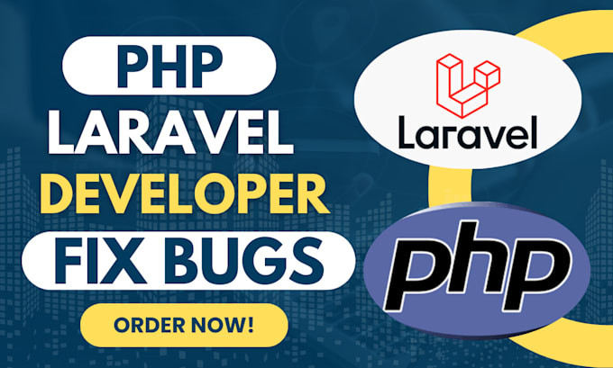 develop PHP laravel website and php script fix expert, php laravel bugs
