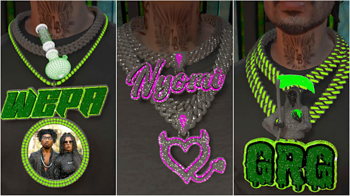 make custom chains for fivem rp