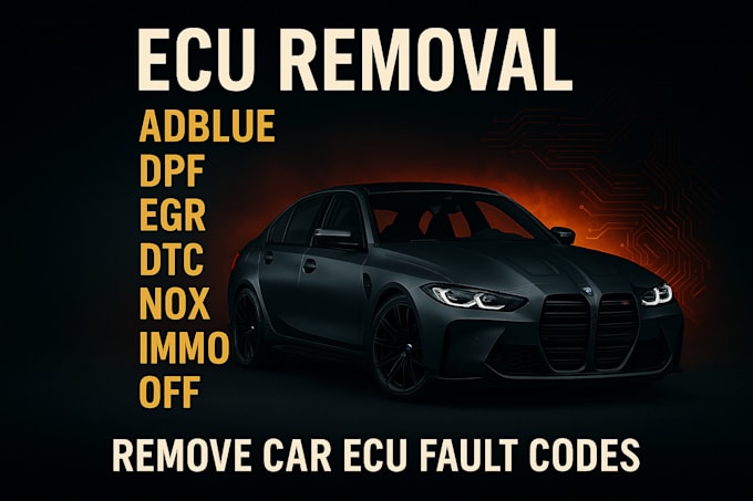 do removing adblue dpf egr  dtc nox immo off from cars ecu