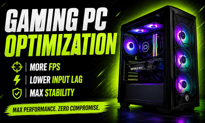 optimize, tweak, fix, overclock your PC for gaming and streaming