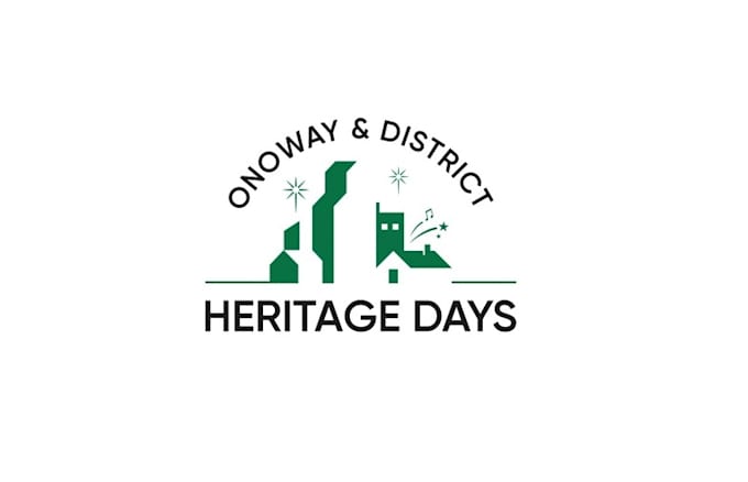 ono way district heritage society logo design