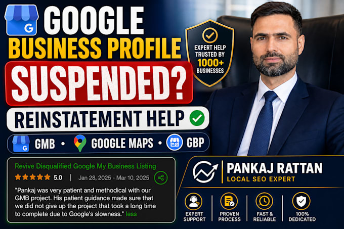 fix and reinstate your suspended google business profile