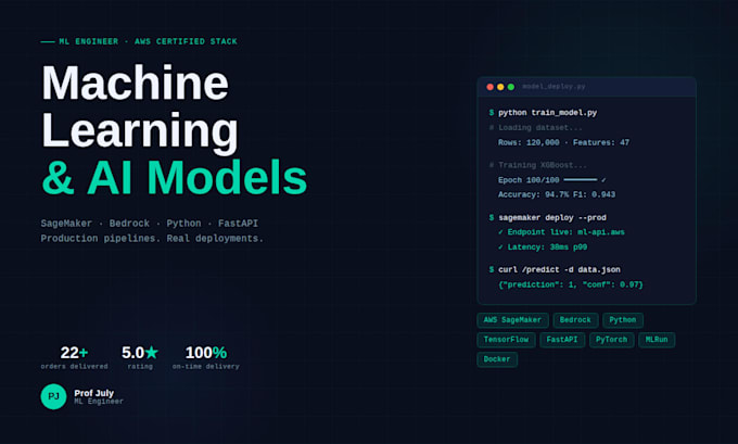 build a custom ai solution using AWS bedrock, python, and llms