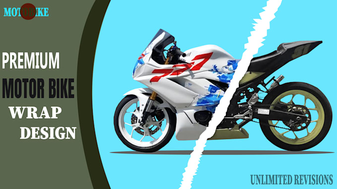 do wrap decal design for your mx motorcycle