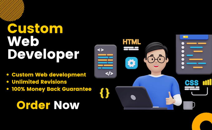 build, rebuild website development as a full stack developer, frontend developer