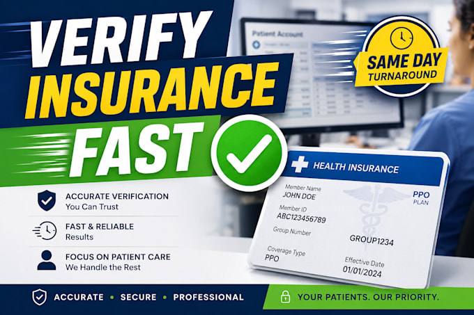 verify insurance eligibility and benefits fast