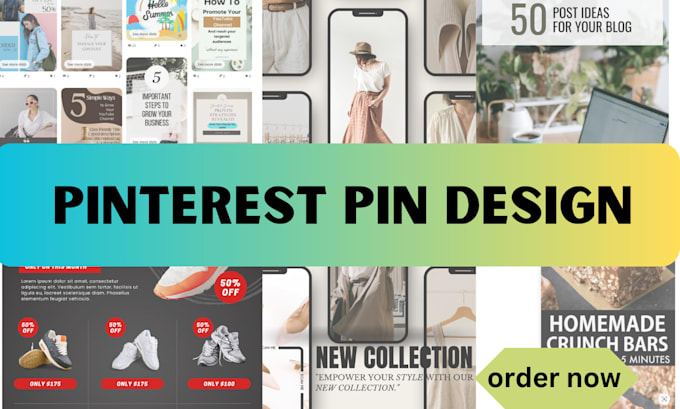 do pinterest pin design and SEO optimized for boost traffic