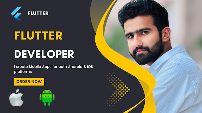 Do flutter development for flutter mobile apps on android and ios by ...