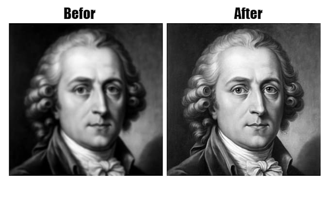 do enlarge, sharpen and enhance  without losing quality