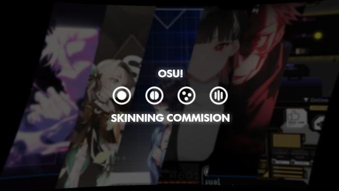 create a custom osu skin that matches your style