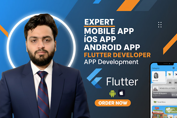 do mobile app development android app ios app creation as flutter developer