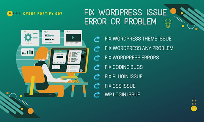fix wordpress issues, bugs, errors, and provide CSS support
