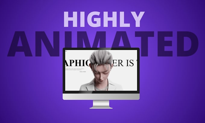 create highly animated website with vanilla js and gsap