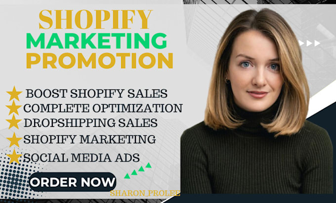 promote shopify store ecommerce dropshipping marketing to boost shopify sales