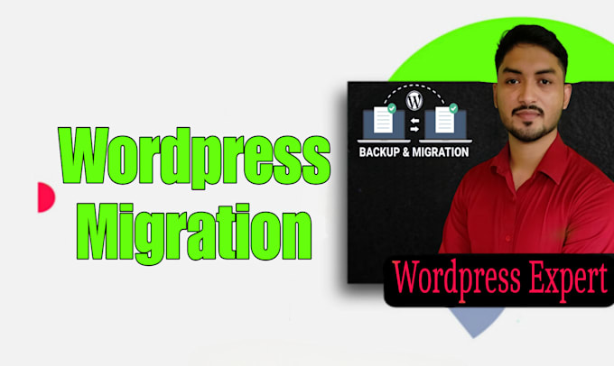do wordpress migration and fix wordpress website