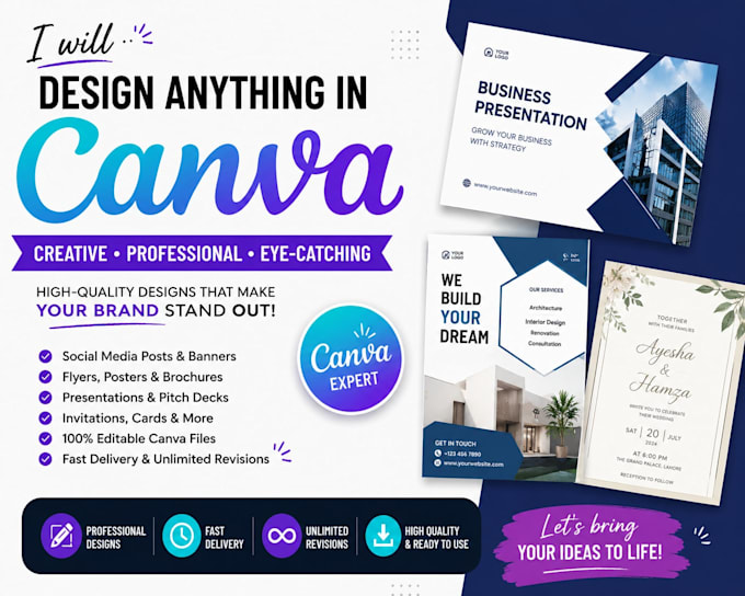 design or recreate anything in canva