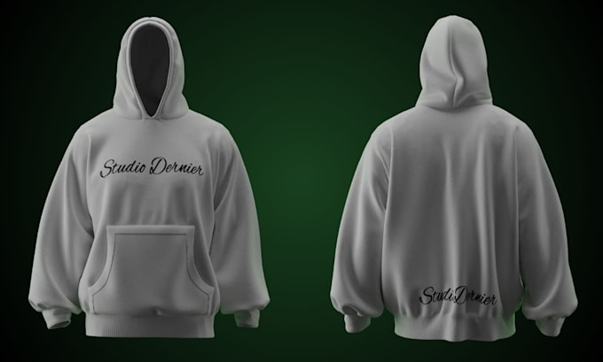 make a 3d clothing model video for your streetwear brand