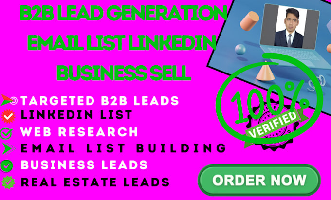 deliver b2b lead generation targeted linkedin leads business leads