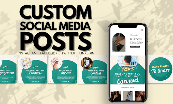 be your instagram content creator for 30 days instagram posts