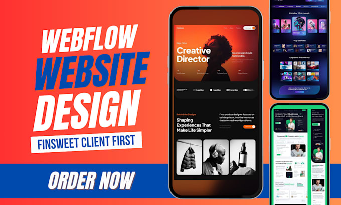 design, redesign, or develop webflow website, webflow expert webflow developer