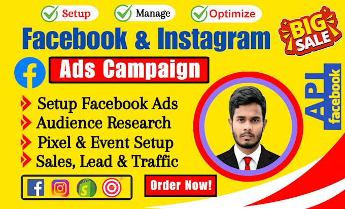 be your affordable facebook ads campaign expert for sales