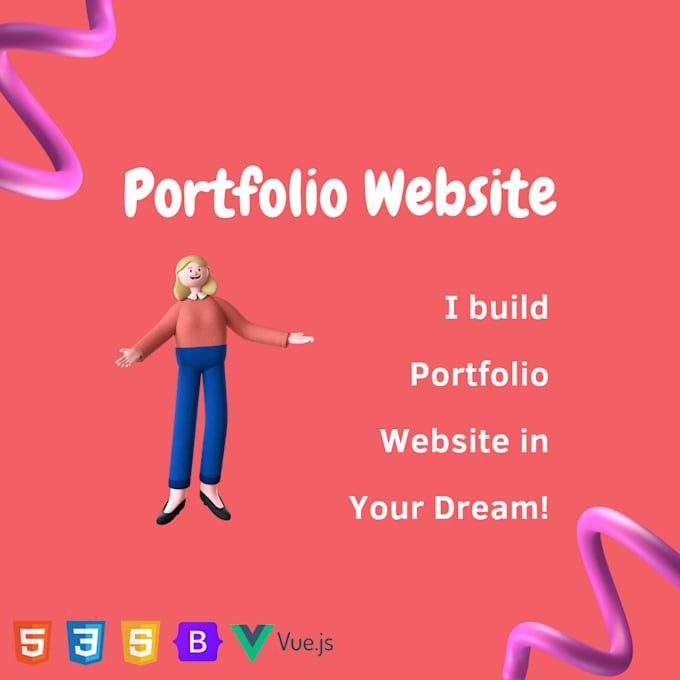build a modern responsive portfolio website with contact form