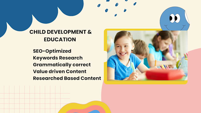 write article on parenting, child development and education