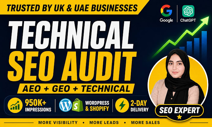 do complete technical seo audit and fix your website issues