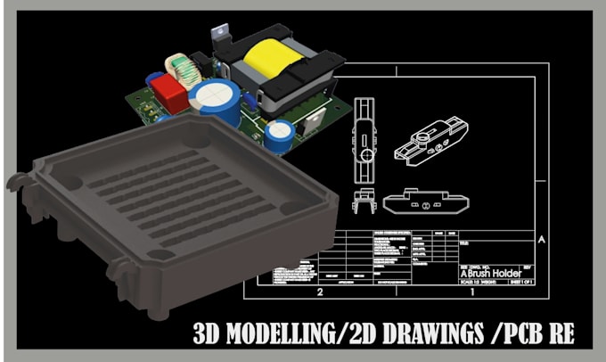 Create 3d modeling , pcb designs, and stunning graphics for your