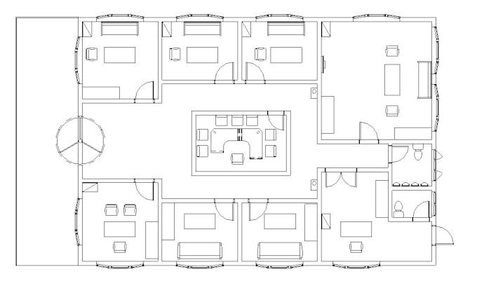 design the architectural building plan