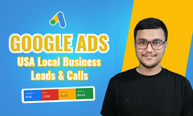 set up google ads for local business in USA