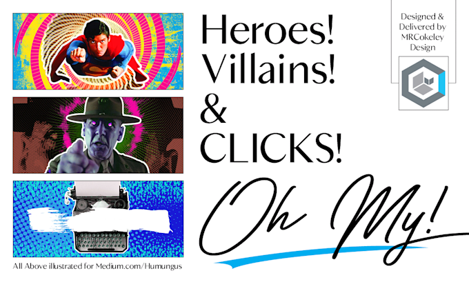 custom illustration for blog post, article or digital content