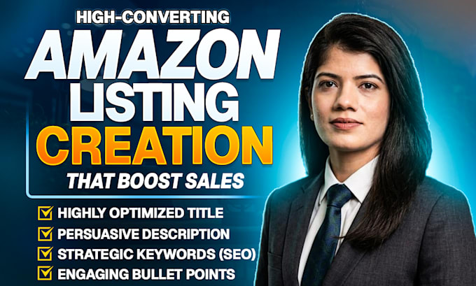 set up amazon fba fbm product listings with SEO, amazon listing optimization
