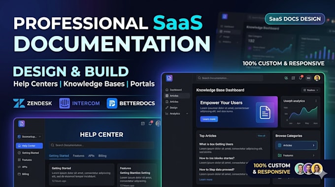 build a professional saas help center and knowledge base