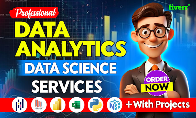 do data science, statistical, data analytics projects with report