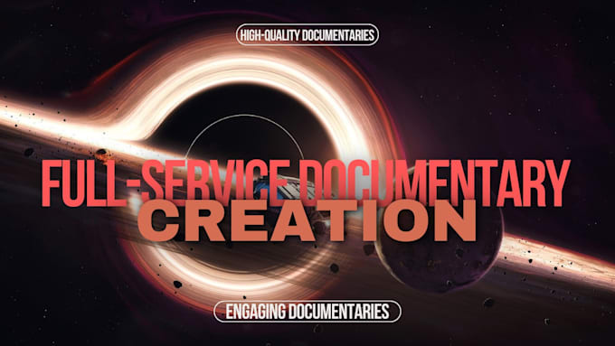create a professional space documentary video for youtube