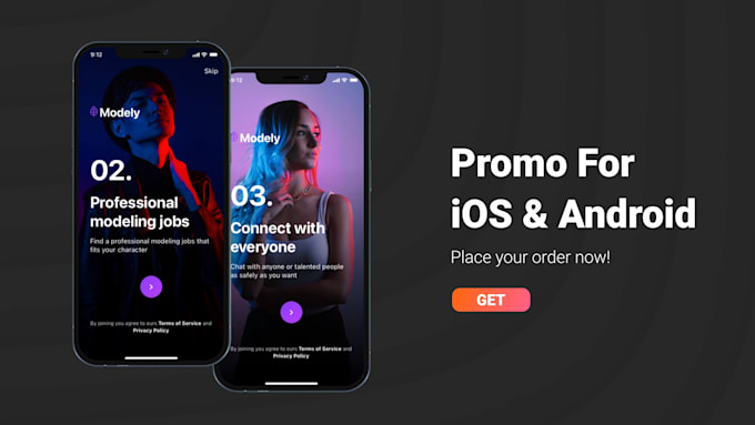 create app promo video, app demo, app promo for mobile app