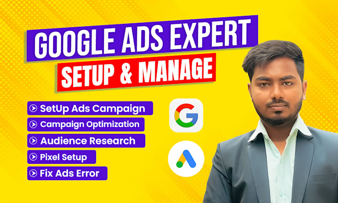 setup your google ads campaign and ppc ads