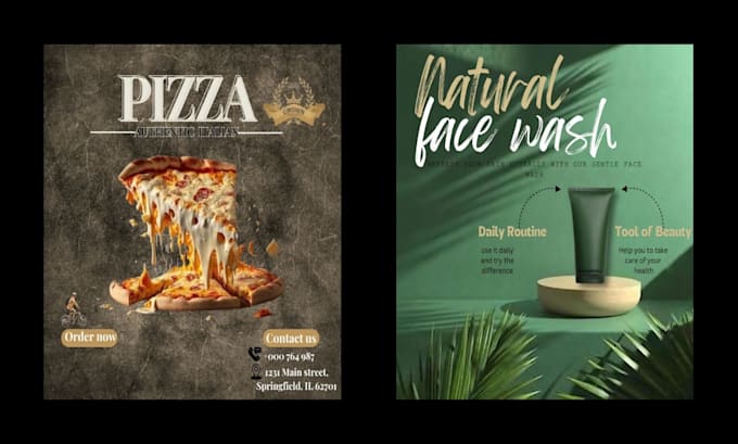 design a promotional poster that fits your needs