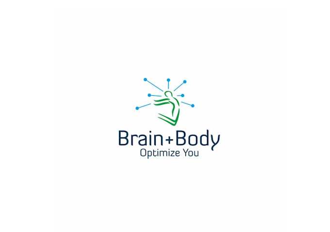 design awesome brain body logo